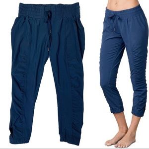 PrAna Sonora Capri Pants Drawstring Elastic Waist